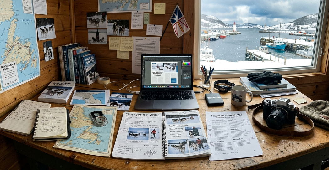 Image showing family_maritime_winter
