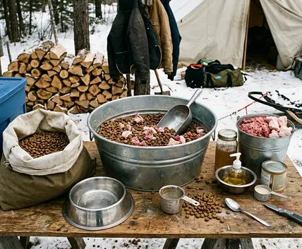 Image showing kibble prep